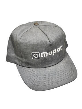 Vintage Mopar Car Muscle 90s Faded Black Snapback